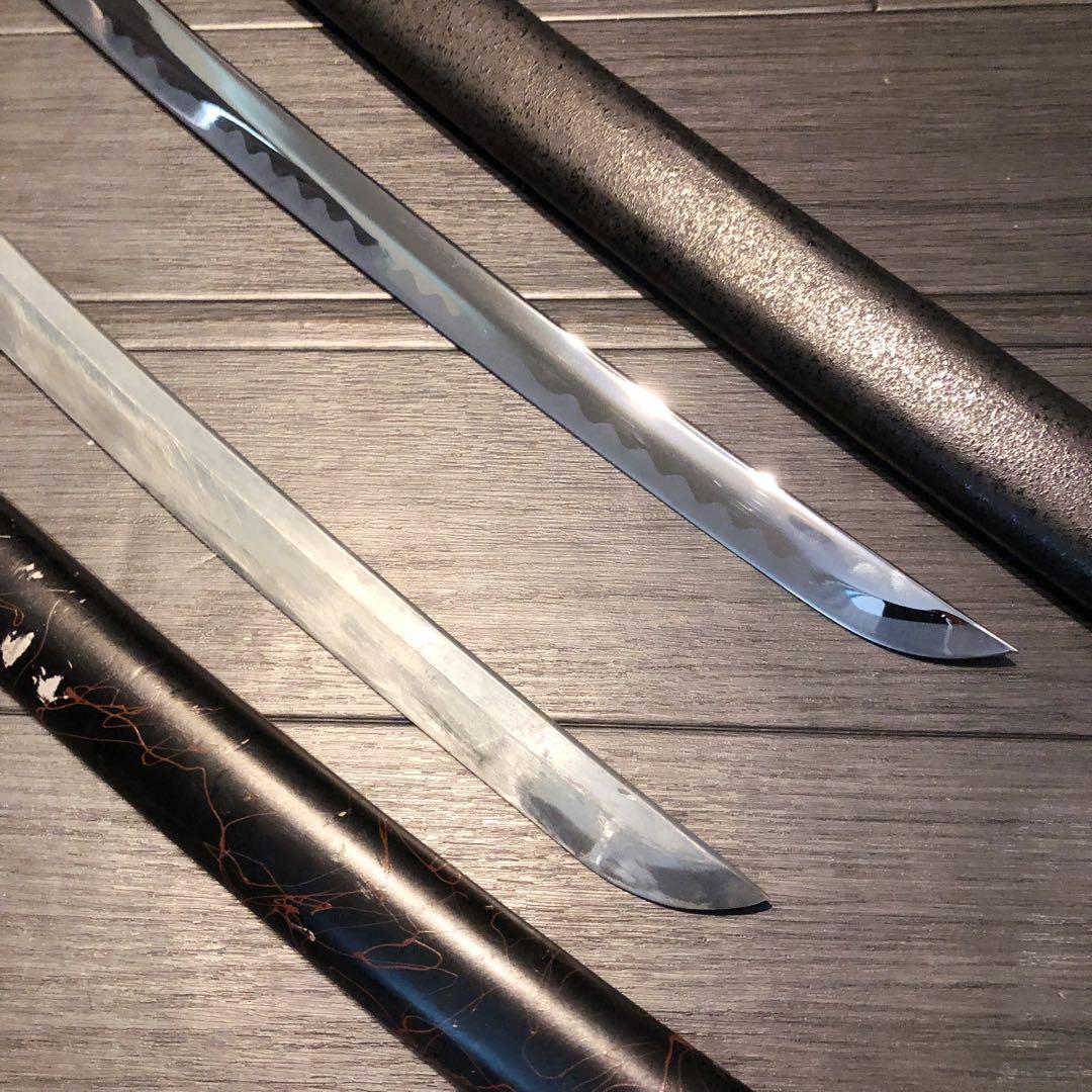 模造刀　大小3本セット　太刀　脇差　骨董品　模擬刀まとめ