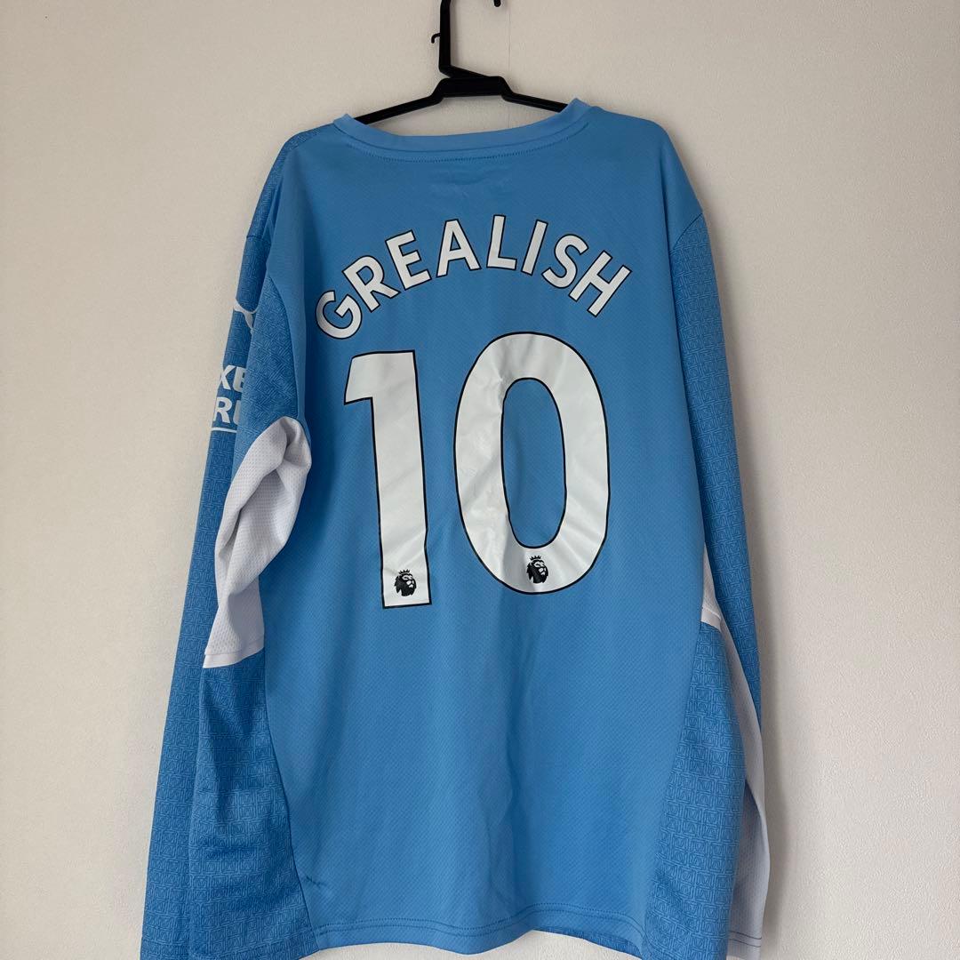 現地購入！マンチェスター・シティ Grealish 10 長袖ユ二