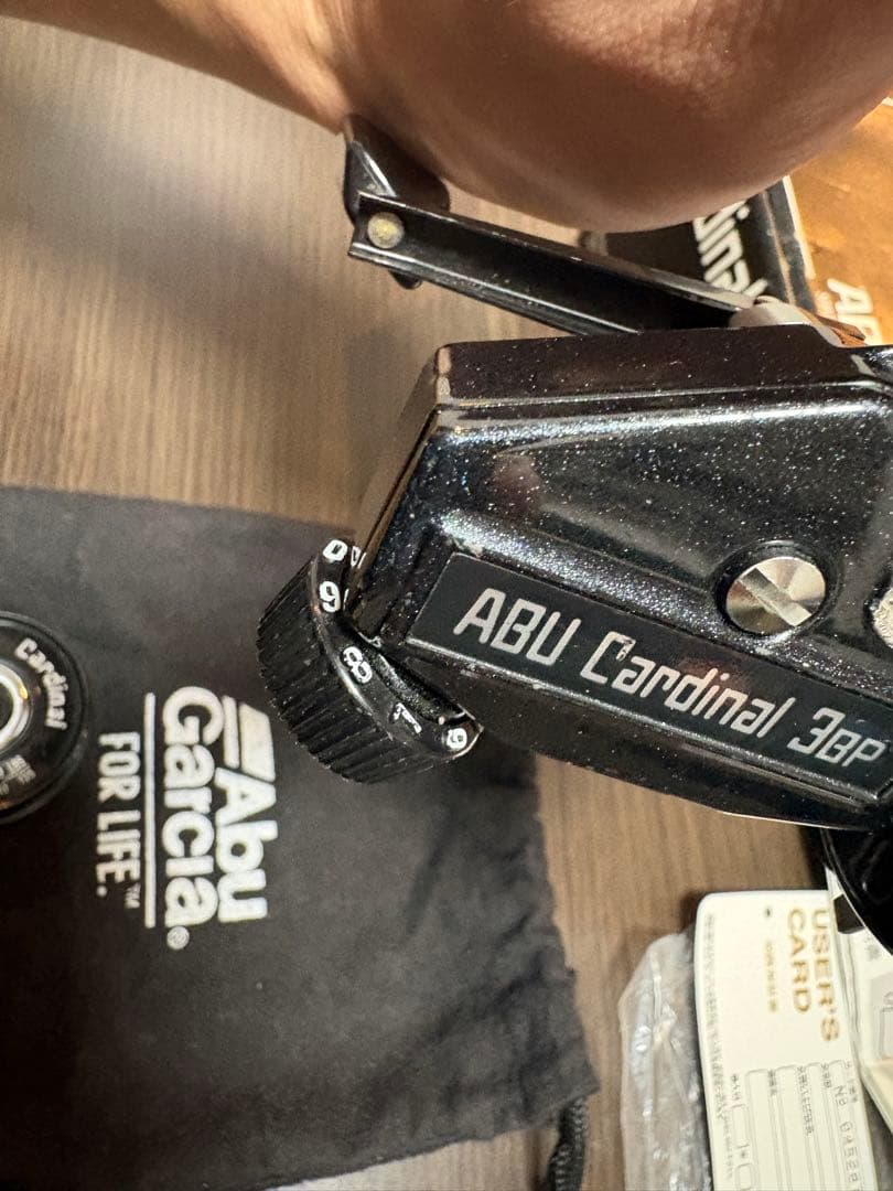 ABUカーディナル3BP アブガルシア　スピニングリール　替えスプール付き