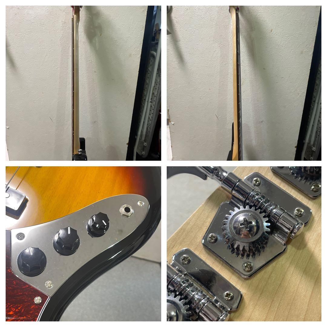 【14-16日発送不可】Legend ジャズベース レフティー サンバースト