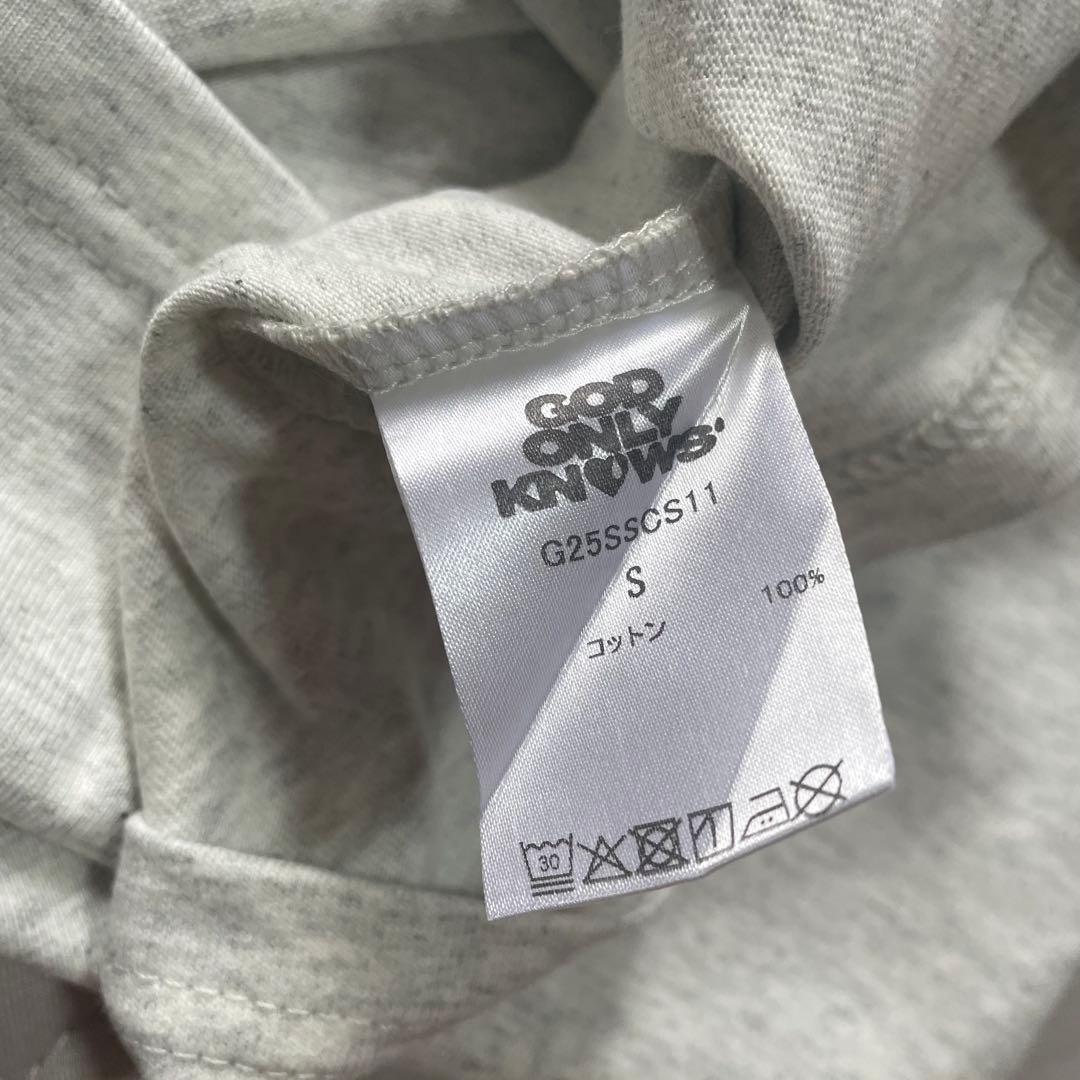 GOD ONLY KNOWS ロゴTシャツ