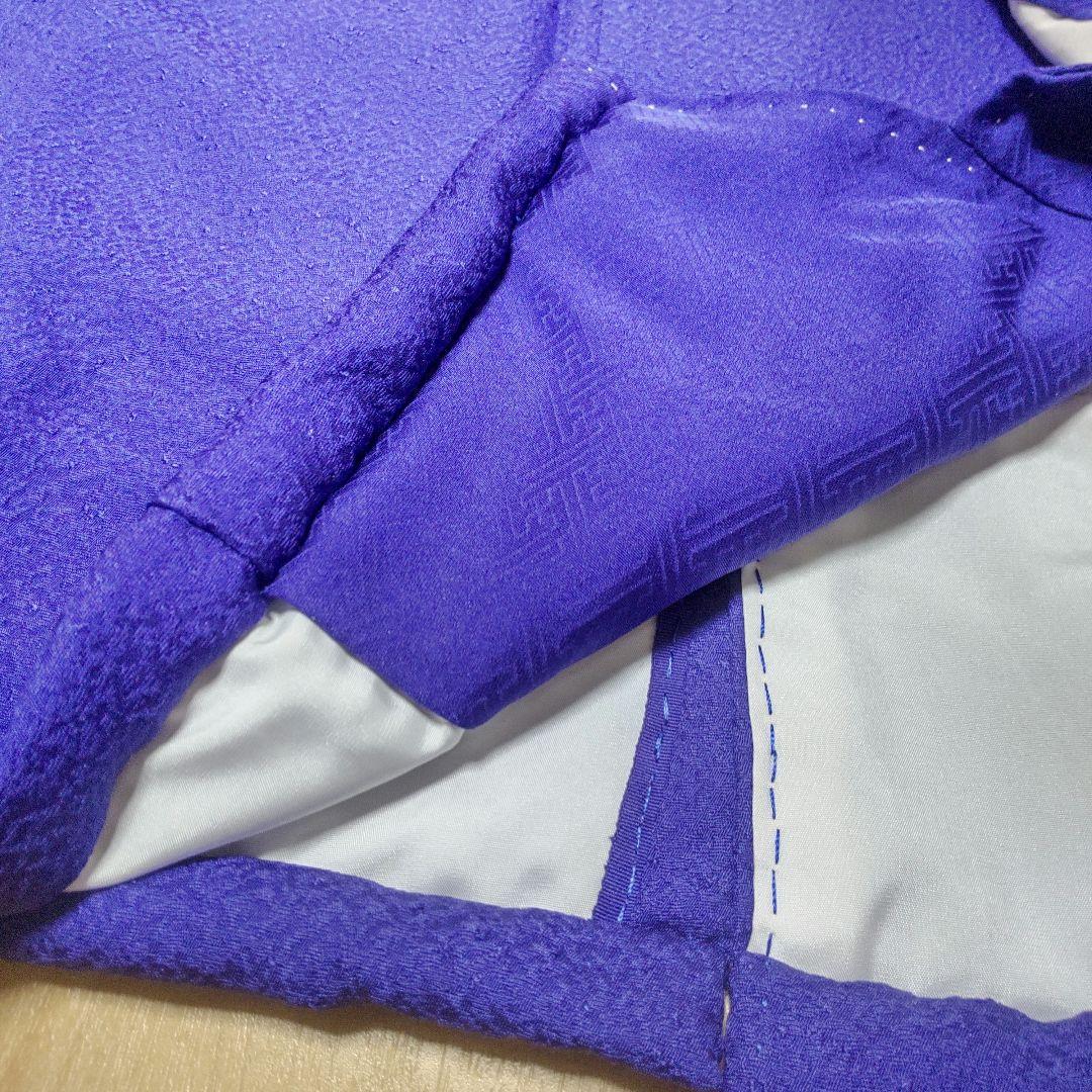 弓道 着物 袷 正絹【レア袖丈51cm】