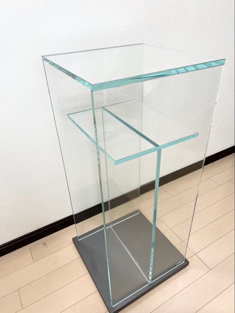 引き取り限定ADAキューブキャビネットクリア+木製ベースW300×D300用 ①