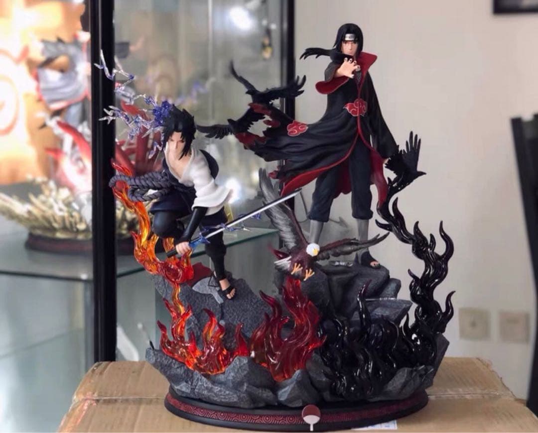 NARUTO ナルト うちはサスケ うちはイタチ ガレージキット スタチュー①