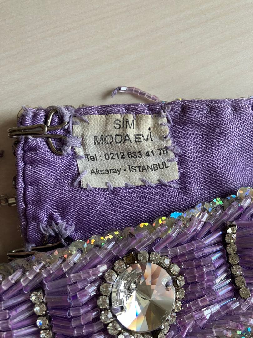 SIM MODA EVI ベリーダンス 衣装　ラベンダー