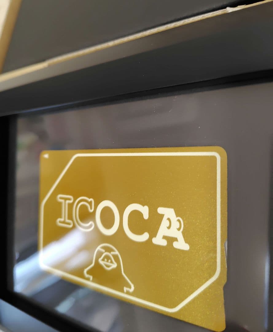 黄金のICOCA　J-WESTゴールドカード　【非売品】