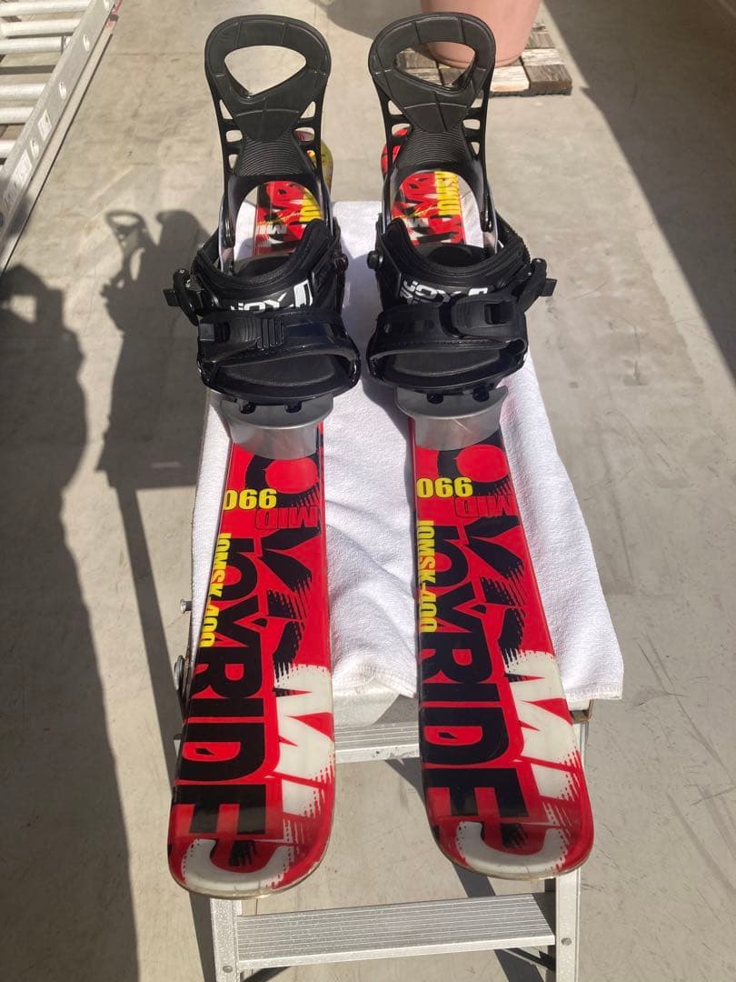ショートスキー(ファン) スノーボードブーツ用　JOYRIDE ビィンディング無