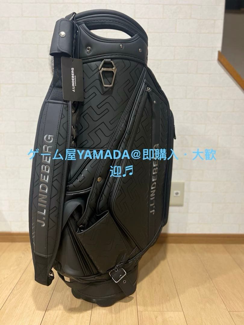 ジェイリンドバーグJLINDEBERG コラボ キャディバッグ PUボールバッグ