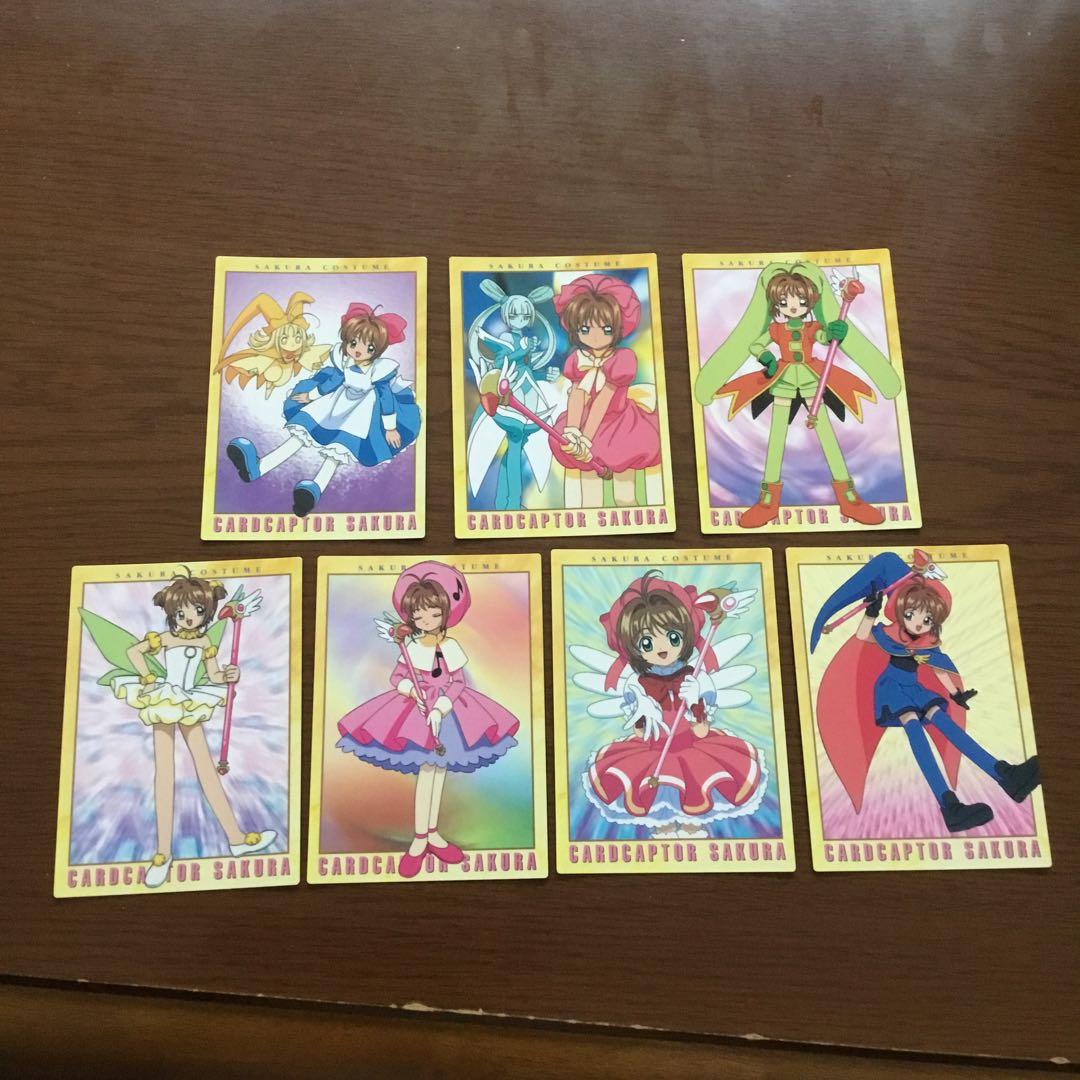 カードキャプターさくら　カードダスマスターズ　初版　7枚セット