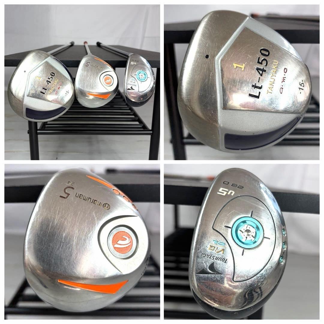 本格派 レディースゴルフクラブ 8本 ゴルフセット 初心者向 ダンロップ お試し