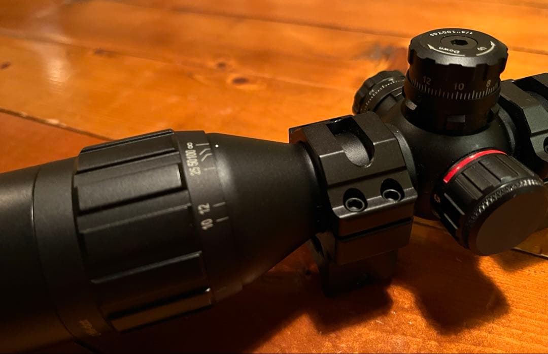 東京マルイ イルミネーテッドショートズームスコープ マウントリングセット