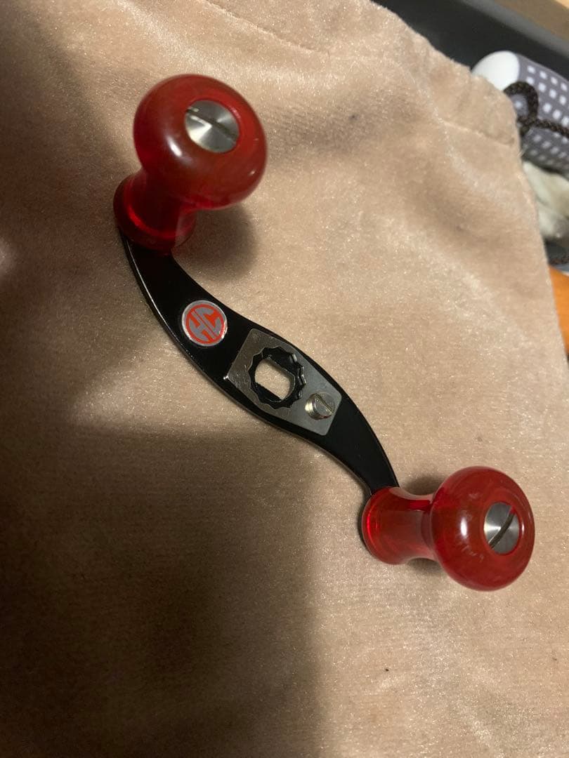 m*9様 ハネダクラフト パワーハンドル　　五十鈴リール　ブライトリバー　ABU