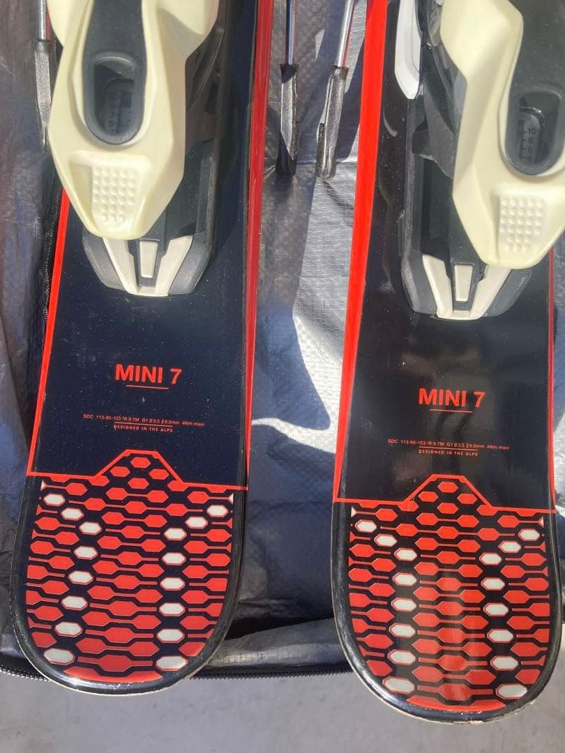 【美品】ショートスキー　ロシニョールROSSIGNOL MINI7 収納ケース付