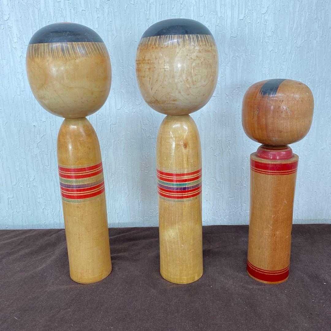 昭和レトロ日本の伝統こけし人形 8体セット