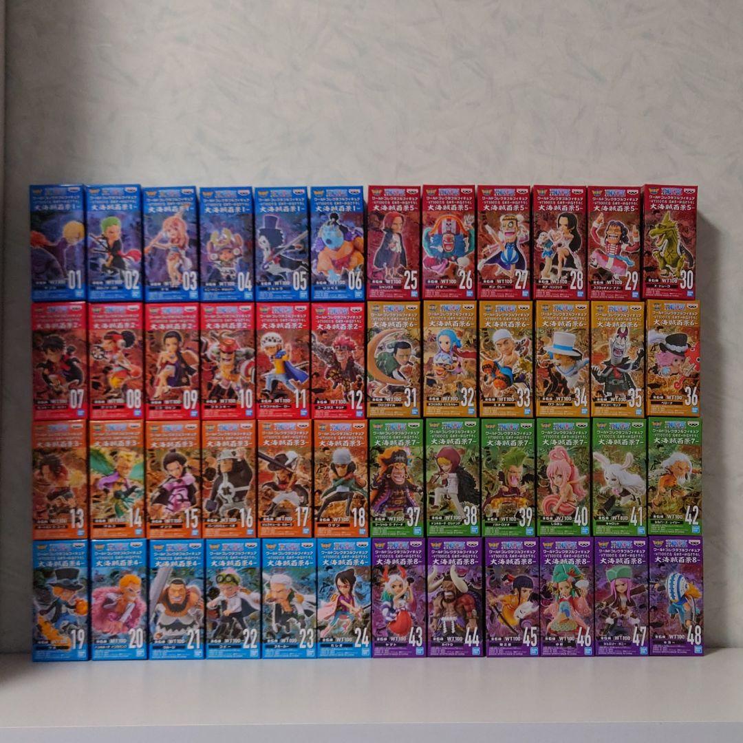 ワンピース　ワーコレ　大海賊百景vol.1〜vol.10 FILM RED