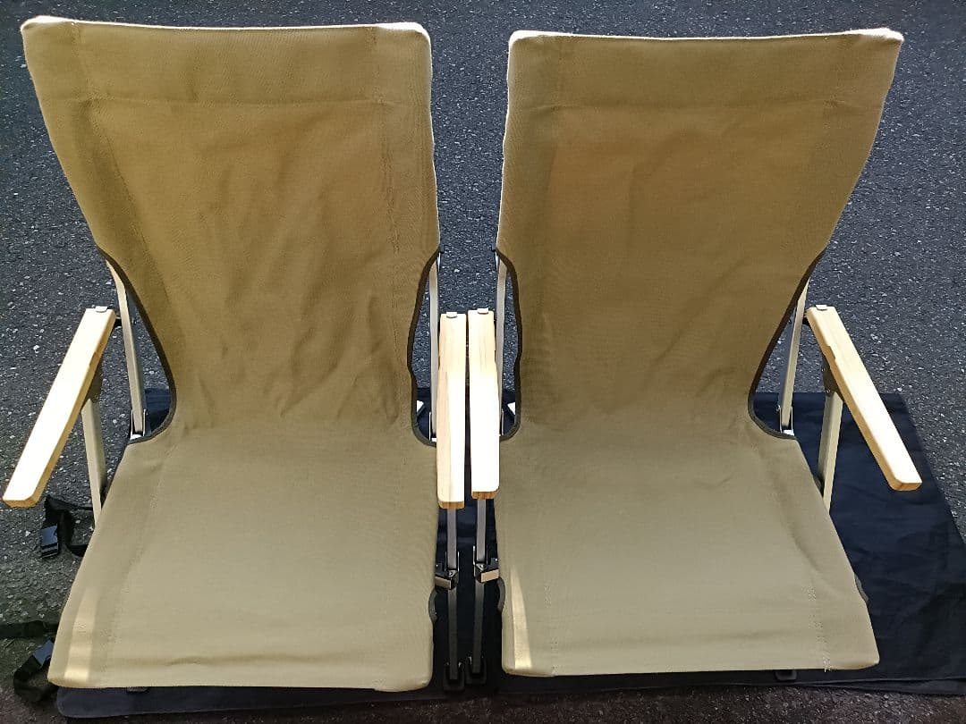  Peak ローチェア 30 カーキ 2脚セット LV-091KH
