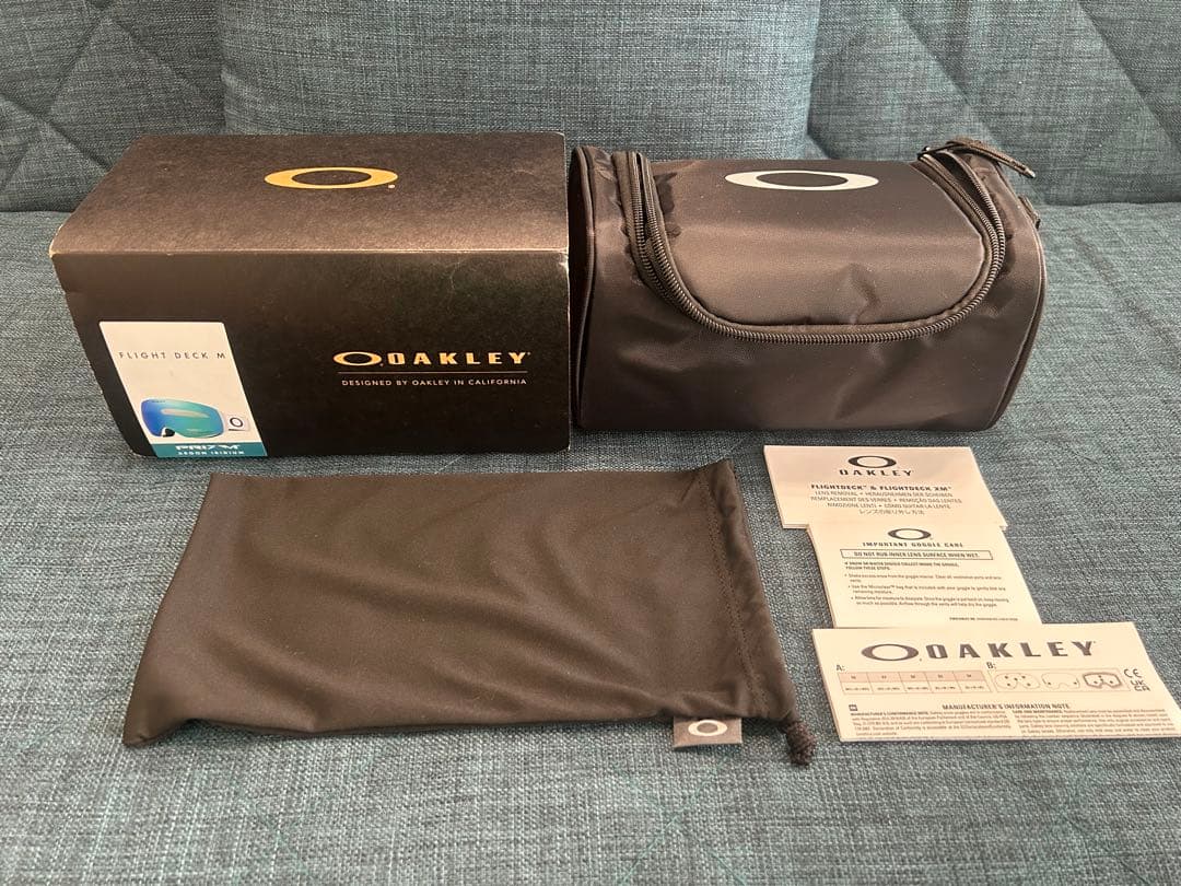 スキー・スノーボードアクセサリー Oakley Flight Deck M PRIZM Argon Iridium