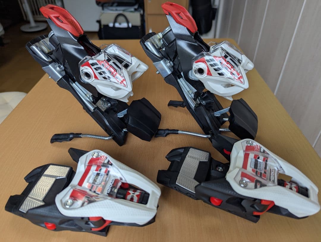 MARKER XCELL12 スキー ビンディング ホワイト/レッド