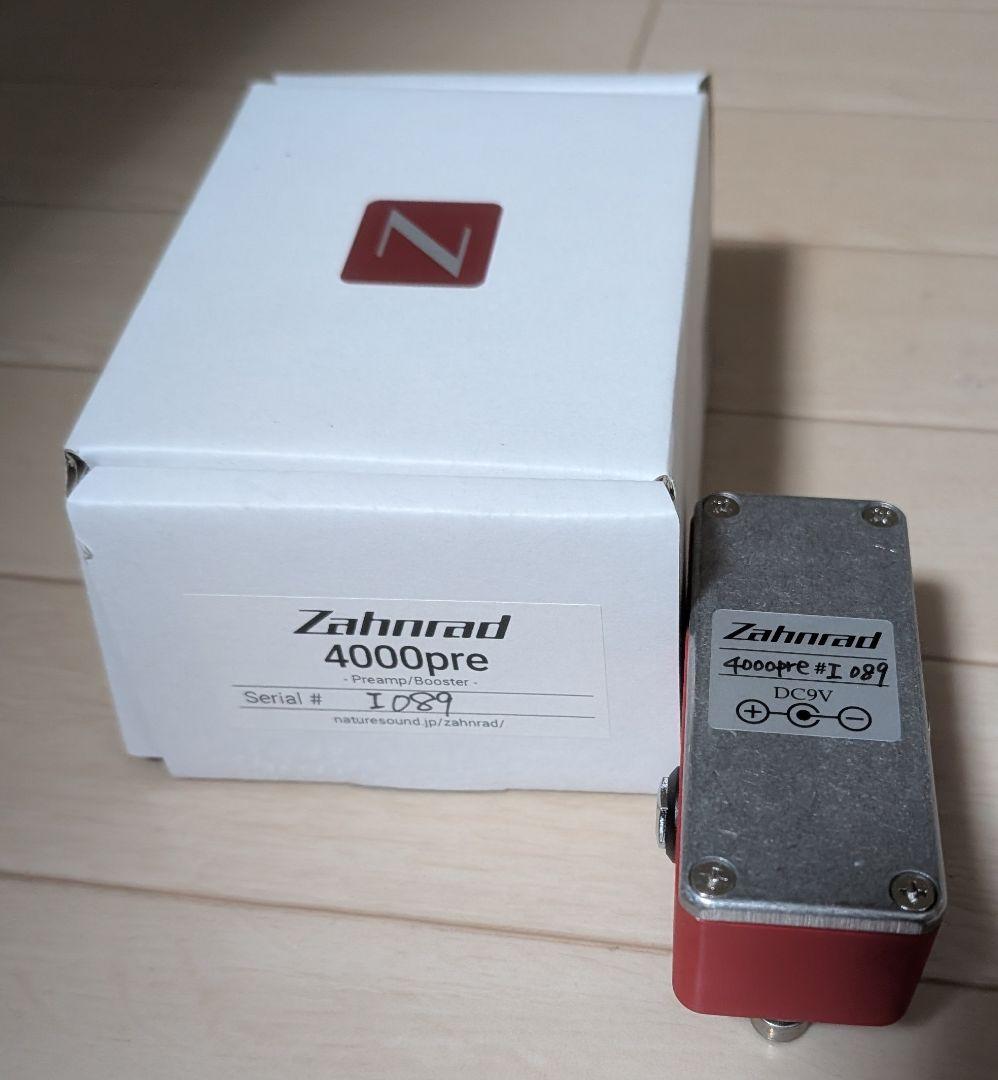 Zahnrad 4000pre ベースエフェクター