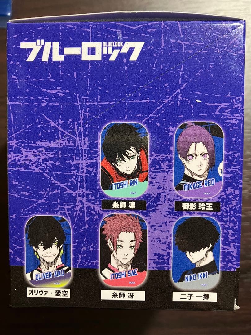 ブルーロック　スクエア缶バッジ　1箱　BOX 原作　新品未開封