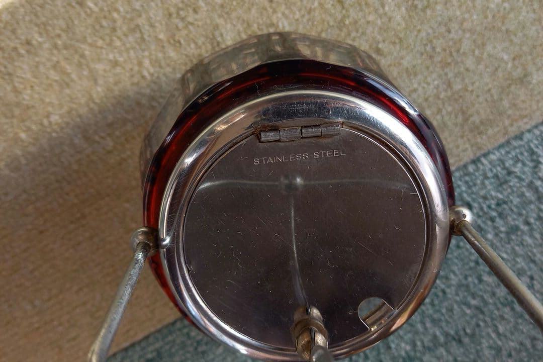 切子のシュガーポット　キッチン　置物