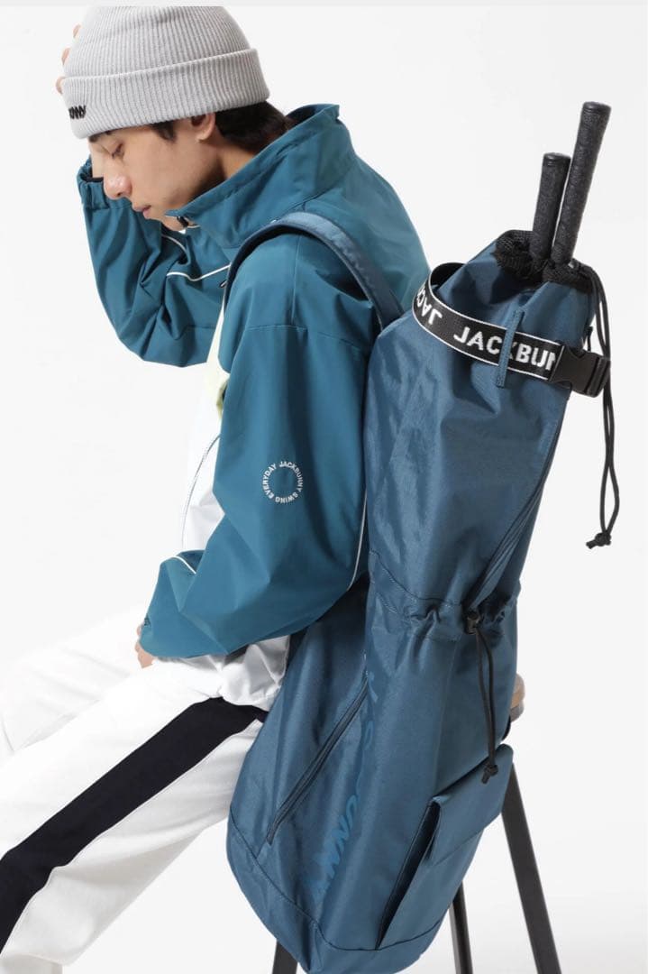 新品未使用　JACK BUNNY ゴルフバッグ 背負えるクラブケース