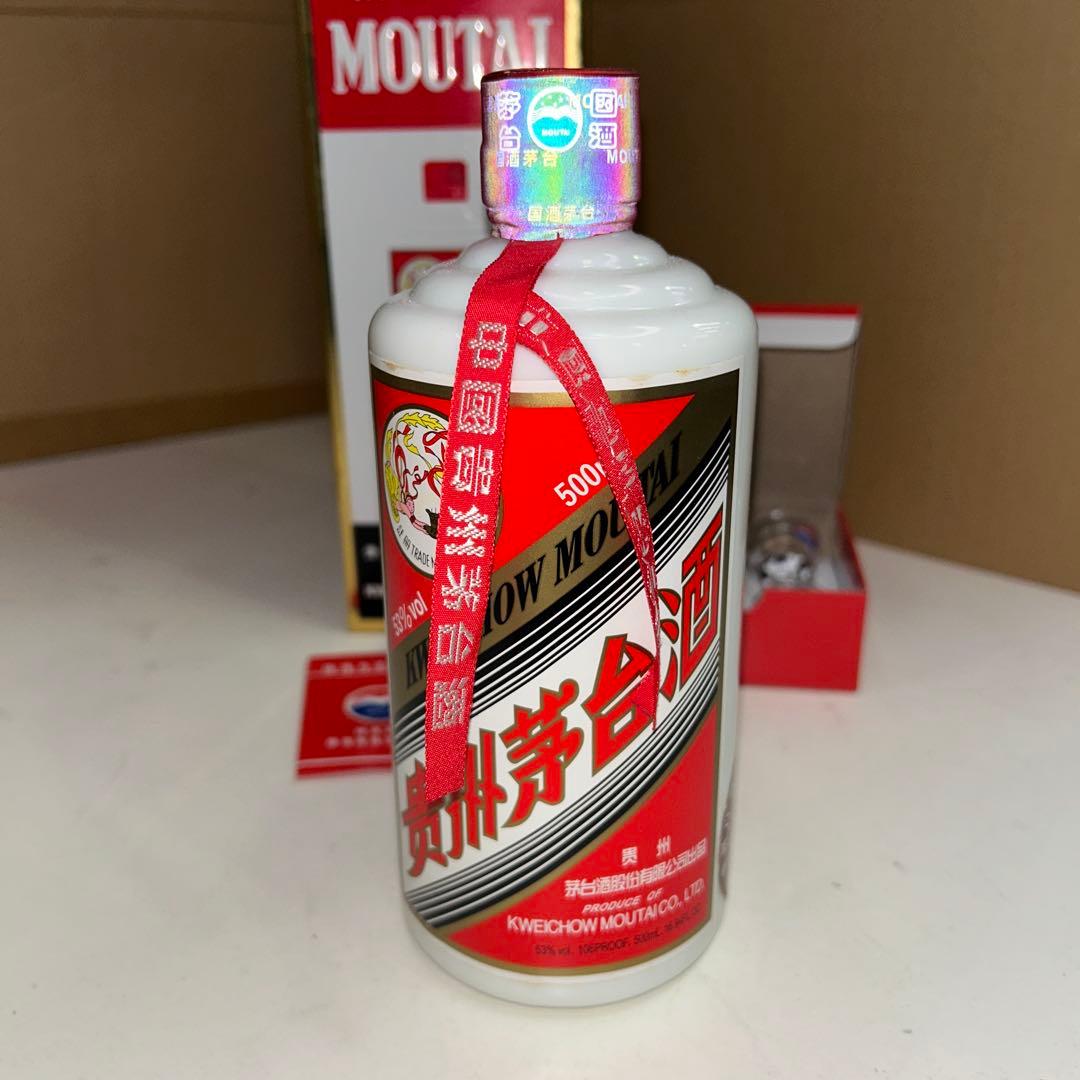 5393【未開栓】貴州茅台酒 マオタイ 酒2018年500ml 53%