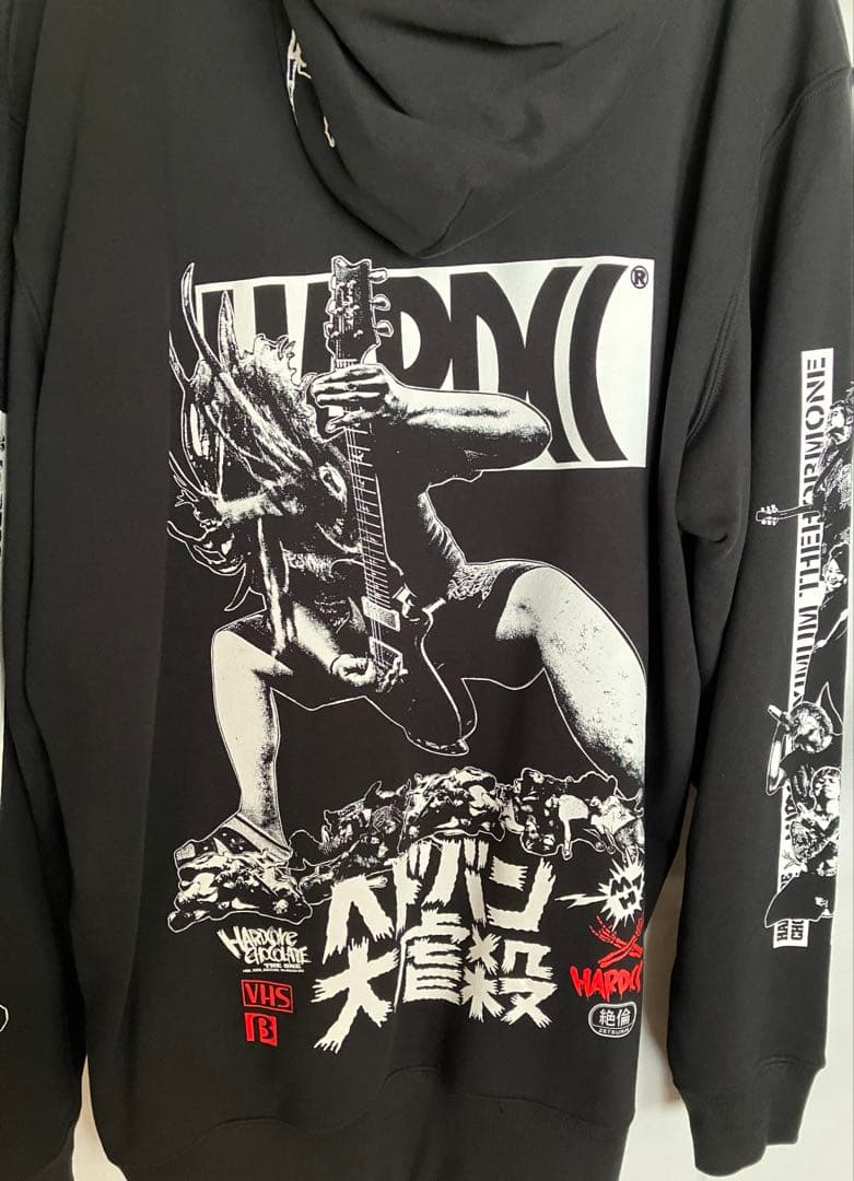 【美品】ハードコアチョコレート×マキシマム ザ ホルモン ジップパーカー XL