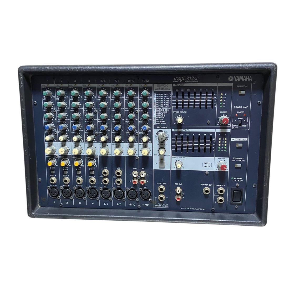 【現状品】YAMAHA EMX312SC パワードミキサー