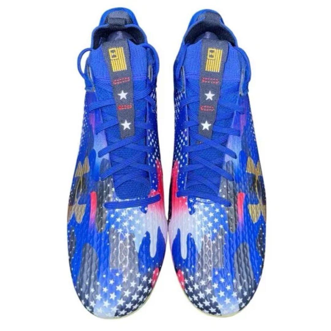 アンダーアーマー 27 アメフト スパイク シューズ アメリカ 靴 クリーツ