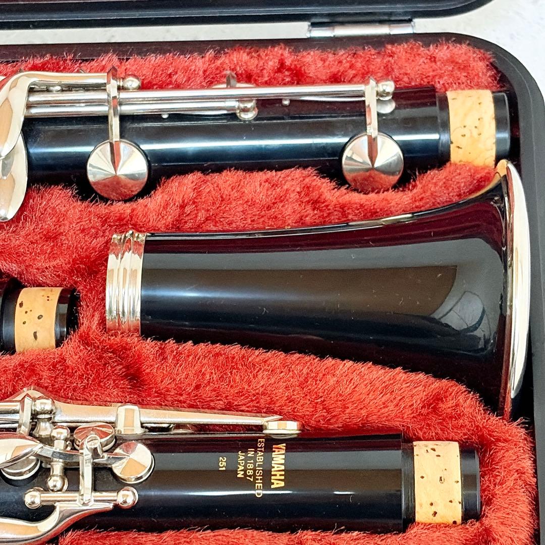 美品 YAMAHA YCL-251 ヤマハ B♭クラリネット ハードケース付き