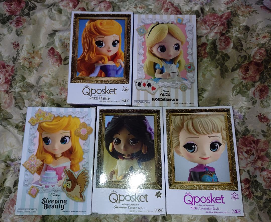 Qposket Disney Characters フィギュア 5体セット