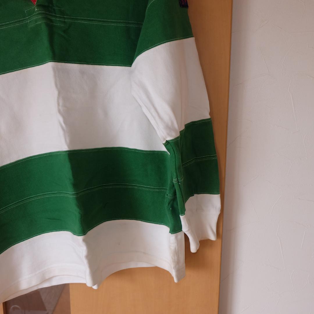 ラルフローレン ラガーシャツ 1990年代 ナイガイ ポロスポーツ SPORT