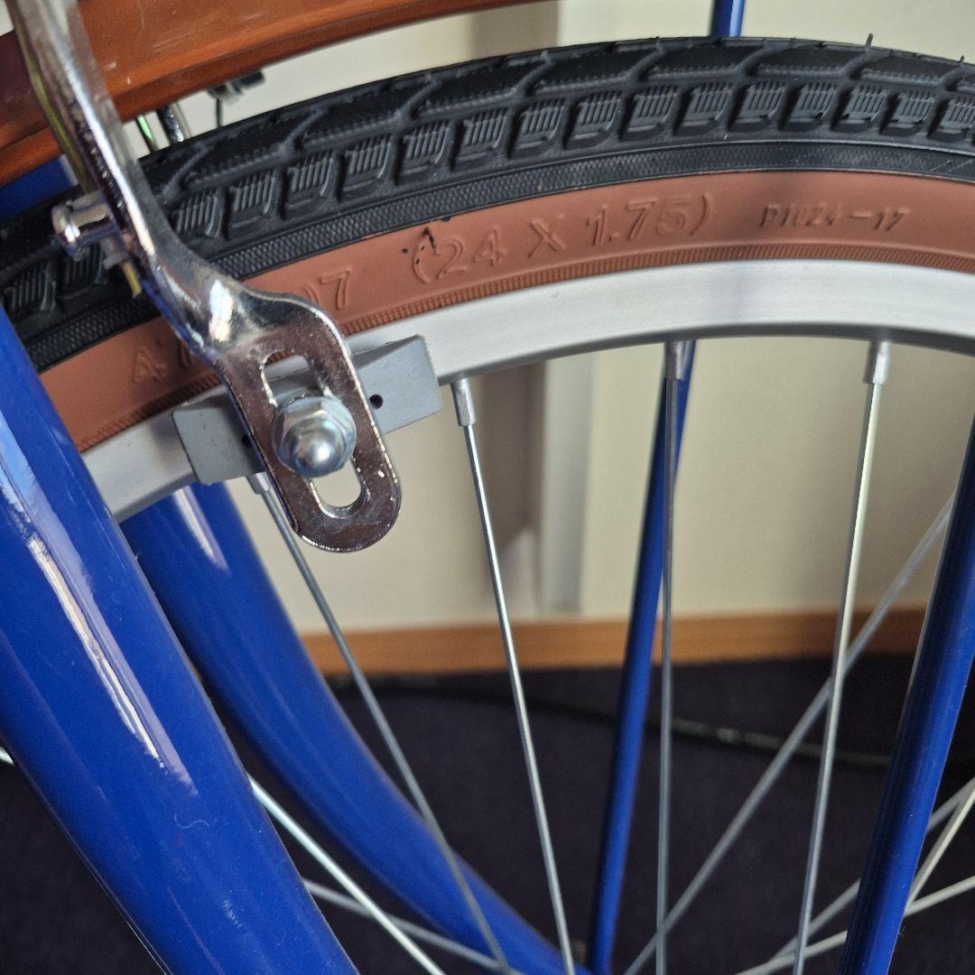 24型折畳自転車 シンプルスタイル （6段変速）