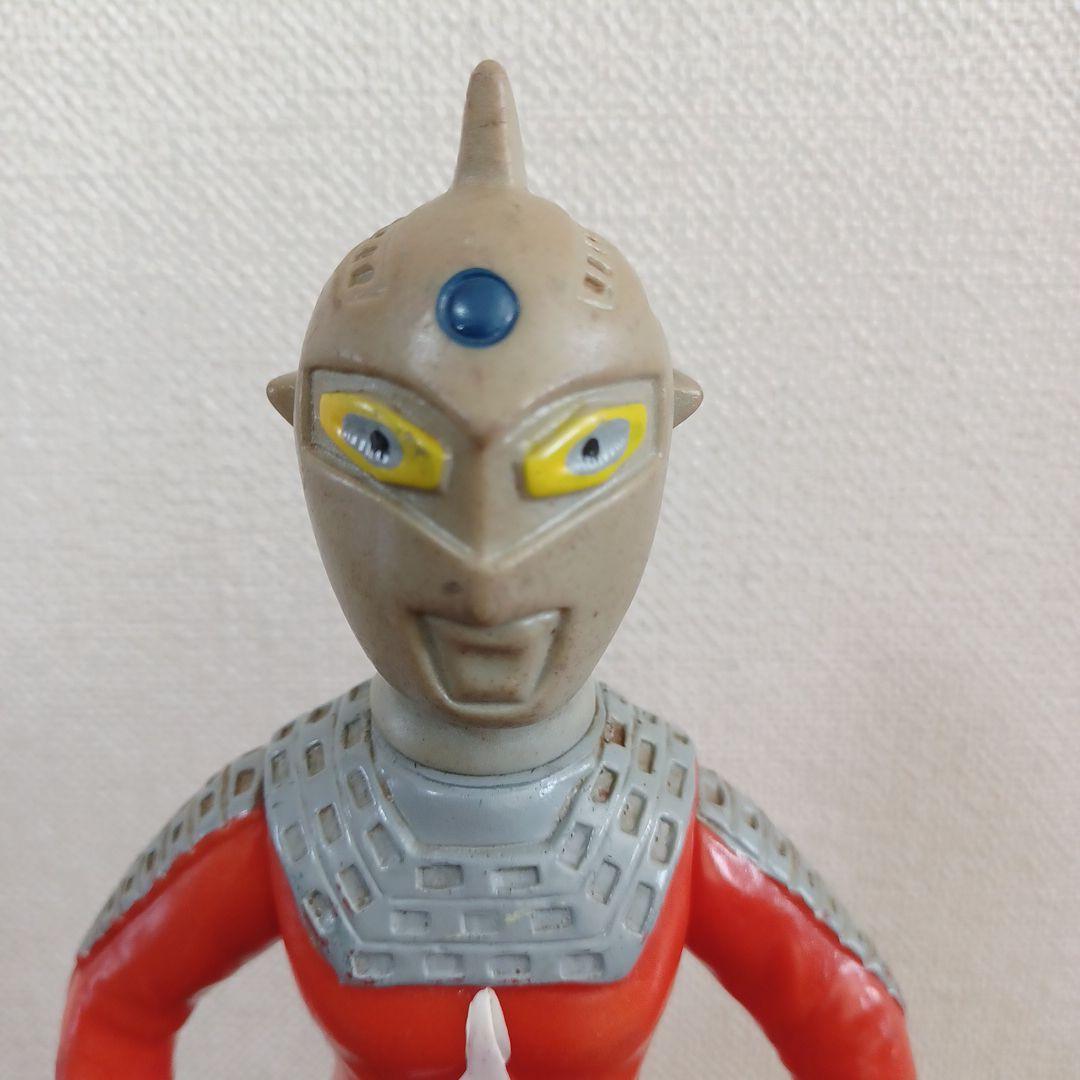 当時ものマルサン製「ウルトラセブン」スタンダードサイズ希少ソフビフィギュア