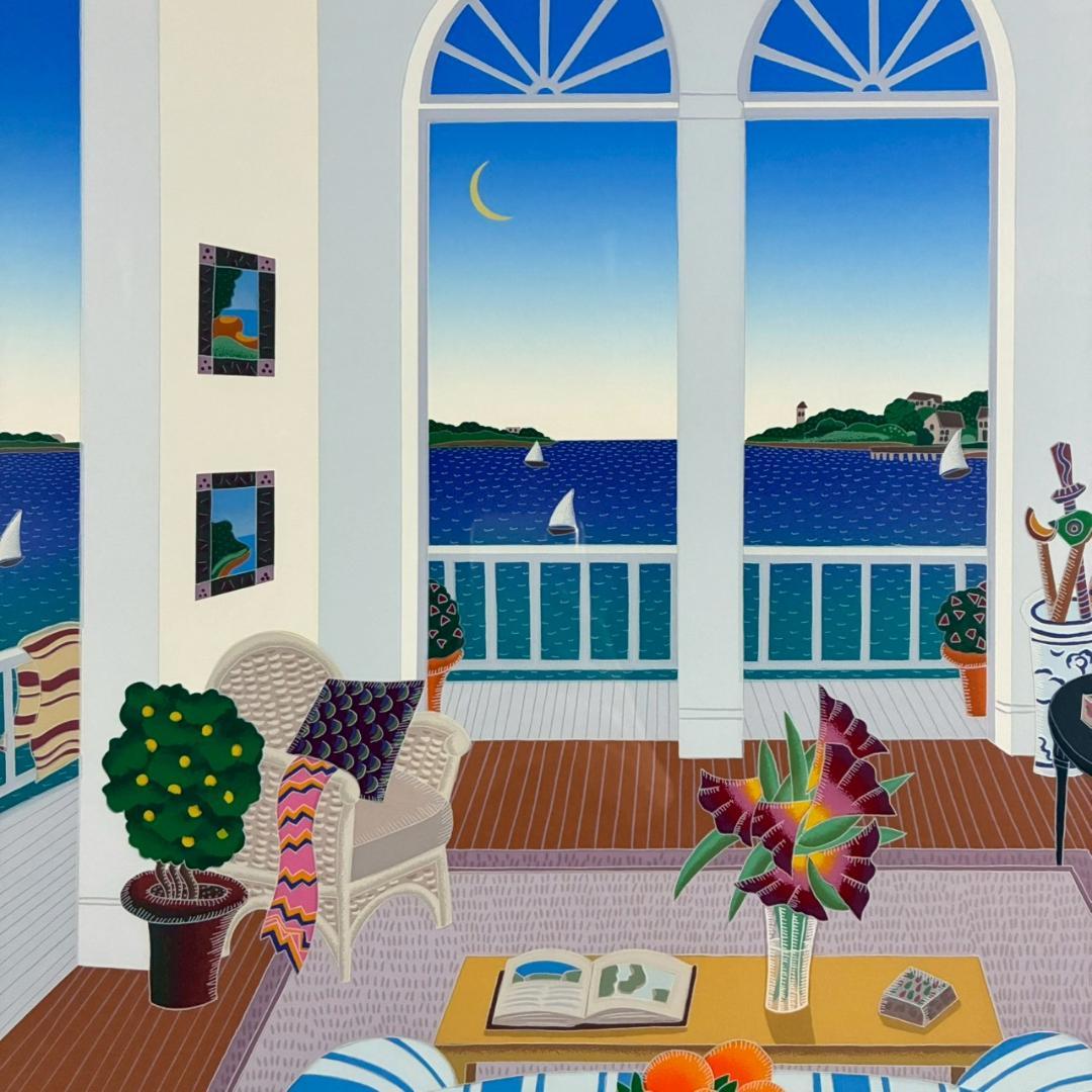 美品 トーマス・マックナイト「マダケット」シルクスクリーン サイン入 画廊シール