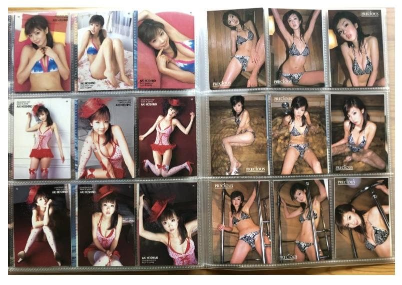 希少レア…ほしのあき…さくら堂HIT'ｓBOMB86種類…クリアファイル付トレカ