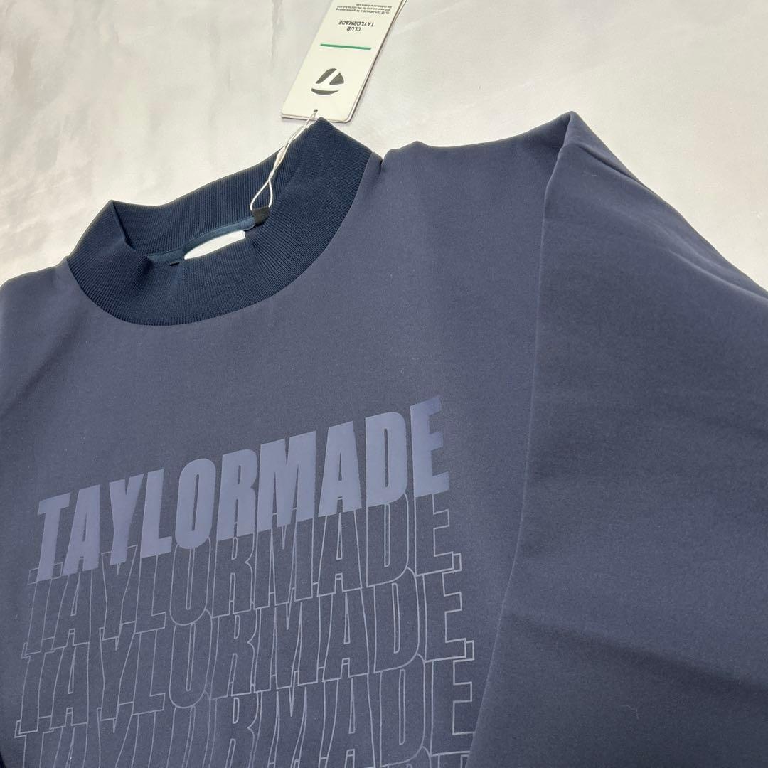テーラーメイド グラフィックロゴ スウェットモック　サイズL ネイビー　新品