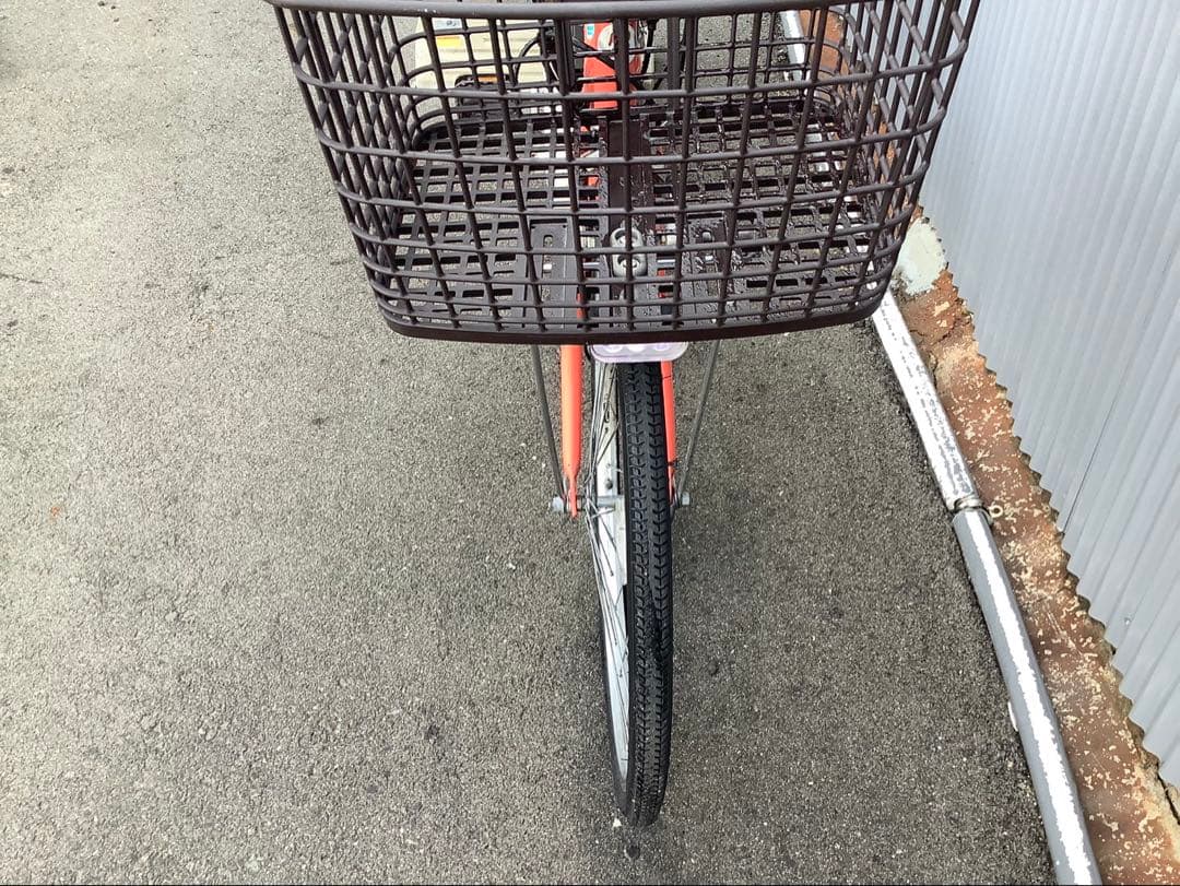 ヤマハ新機種電動アシスト自転車pasnatura24インチオレンジアルミボディー