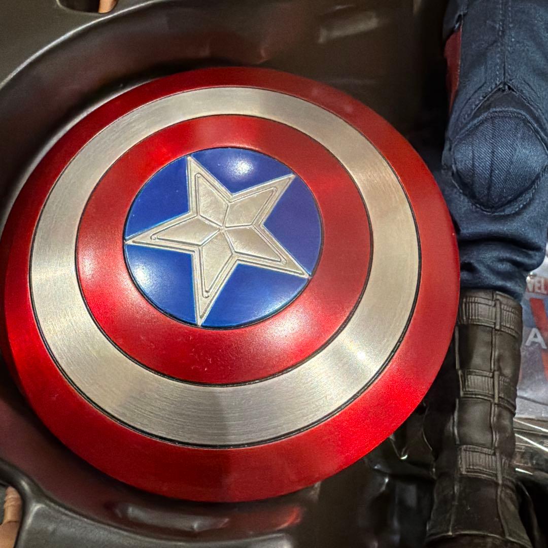 【美品】ホットトイズ MMS350 キャプテンアメリカ シビルウォー
