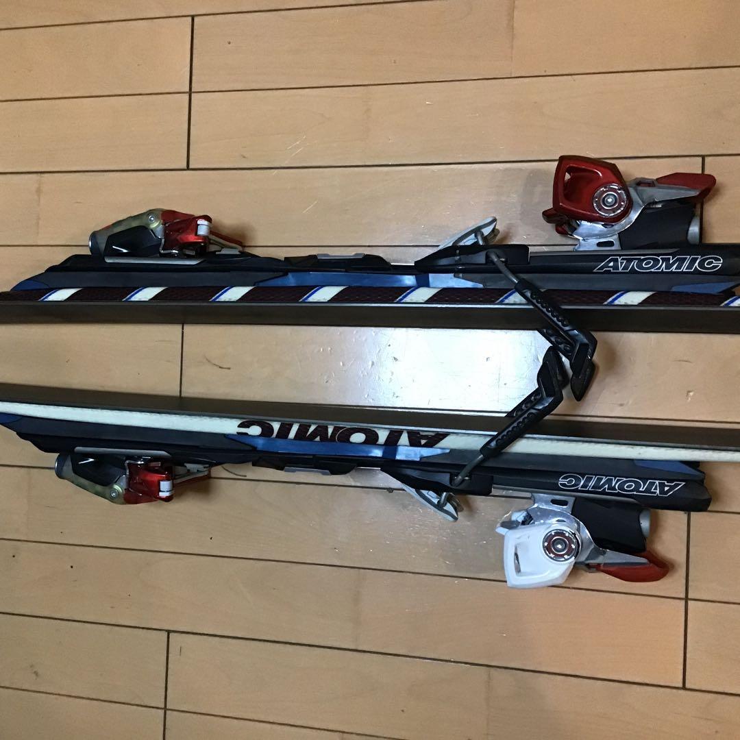 atomic LT 9 スキー 板166cm とビンディングとスキーケース　付き