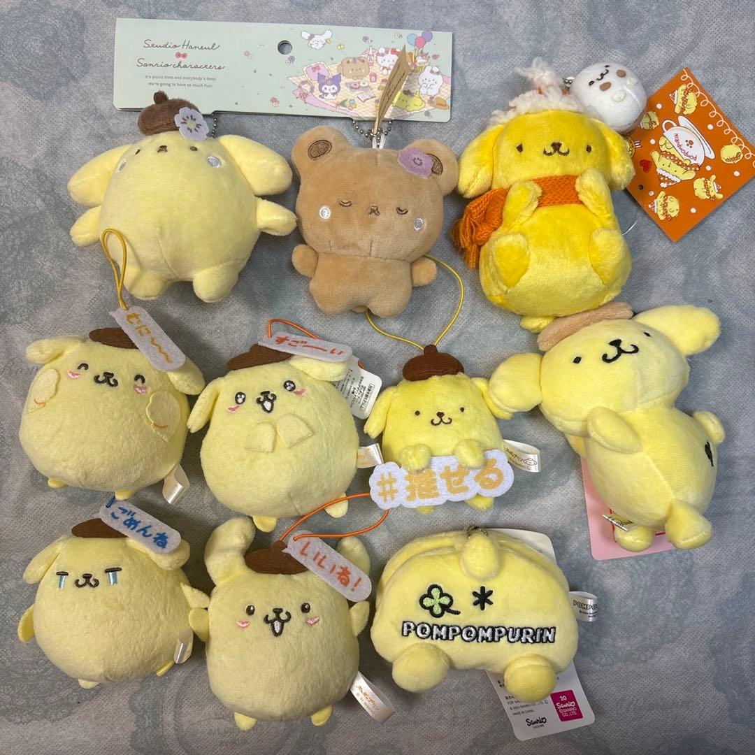 【新品・未使用】ポムポムプリン マスコット 詰め合わせセット