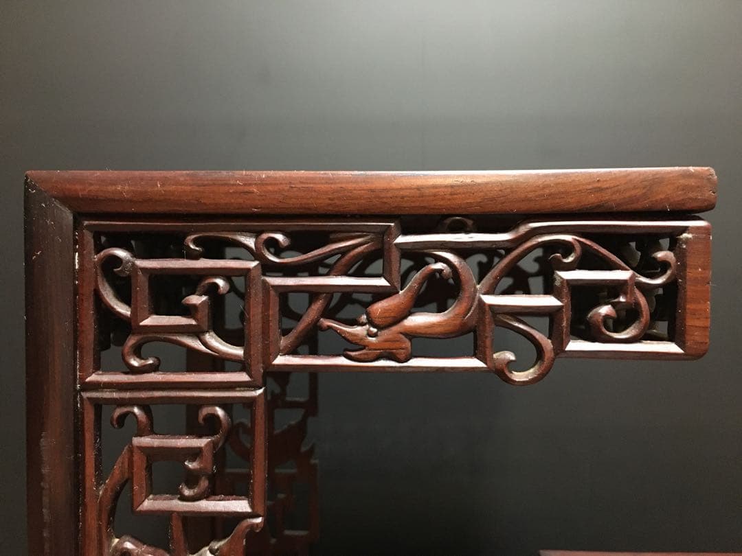 骨董　時代物　花台飾台