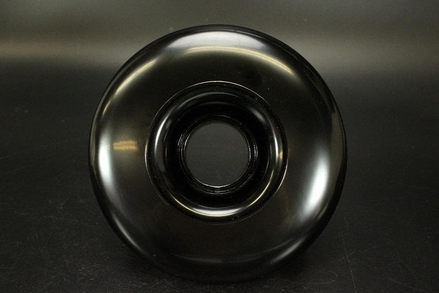 茶道具 油滴天目茶碗 天目台 時代(ZE548)