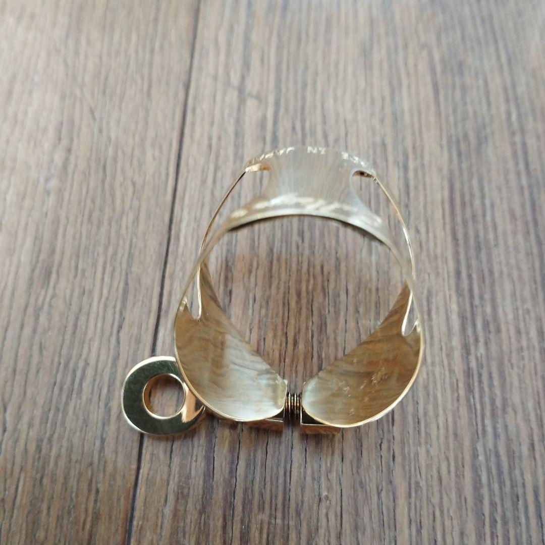 ブルズアイ ルージュ　アルトサックス用リガチャー　ゴールドプレート