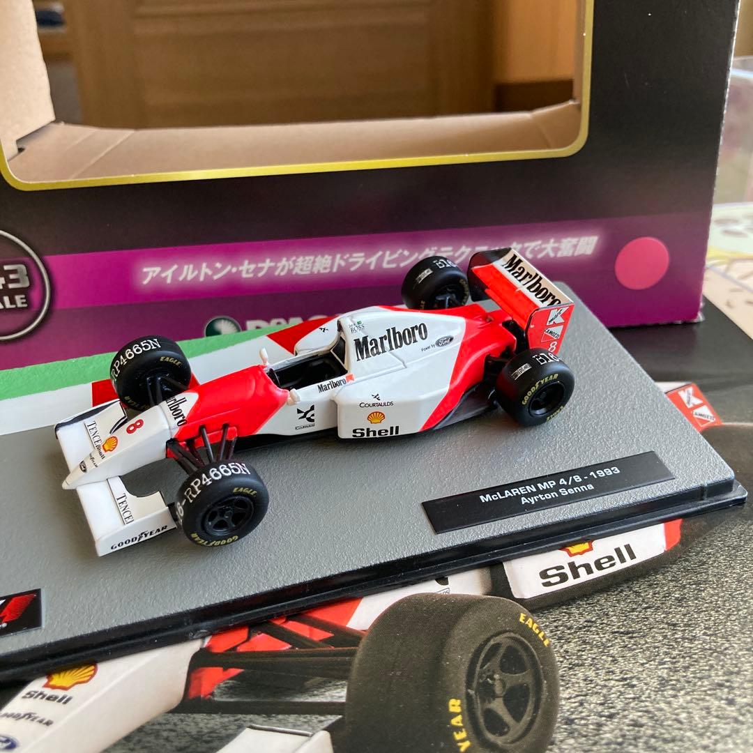 ミニカー Marlboro McLaren MP4/8 FORD HB D7 1993