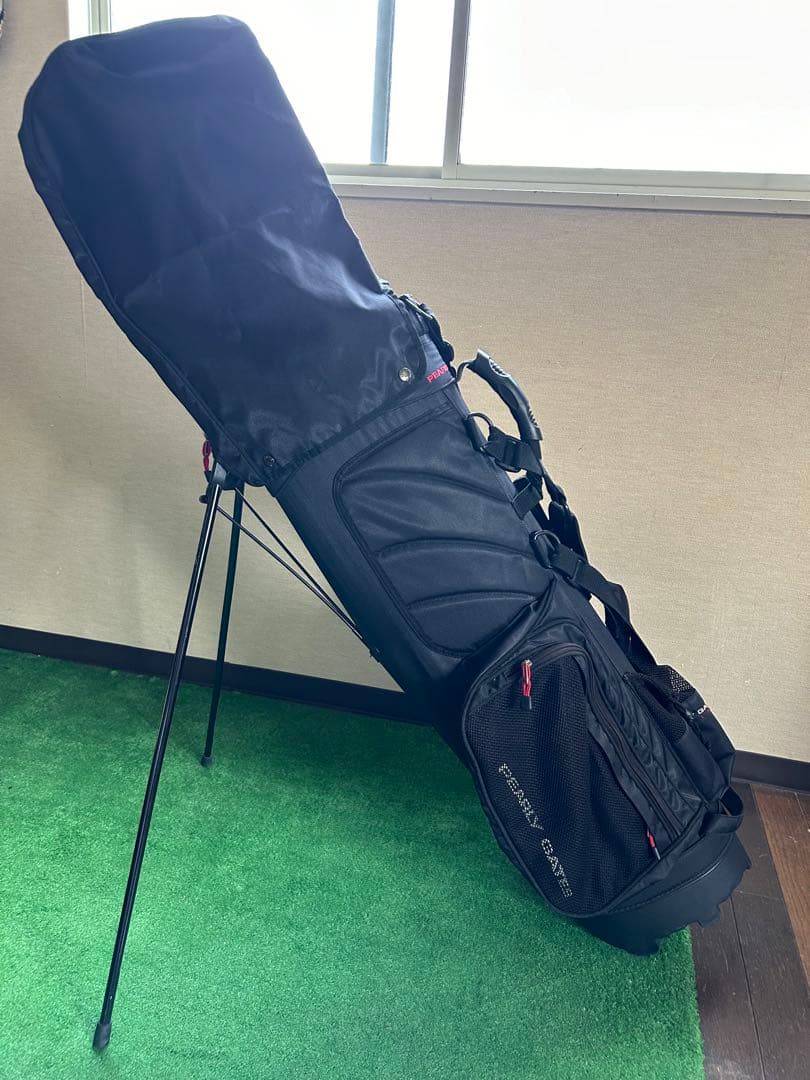 PEARLY GATES ゴルフキャディバッグ 黒