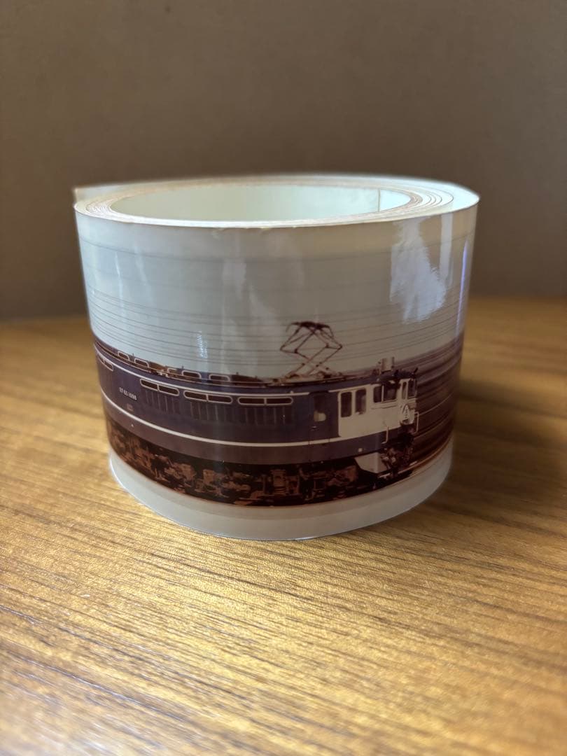 【昭和レトロ】いい日旅立ちフジカラーロングトレインプリント2つ　特急富士　新幹線