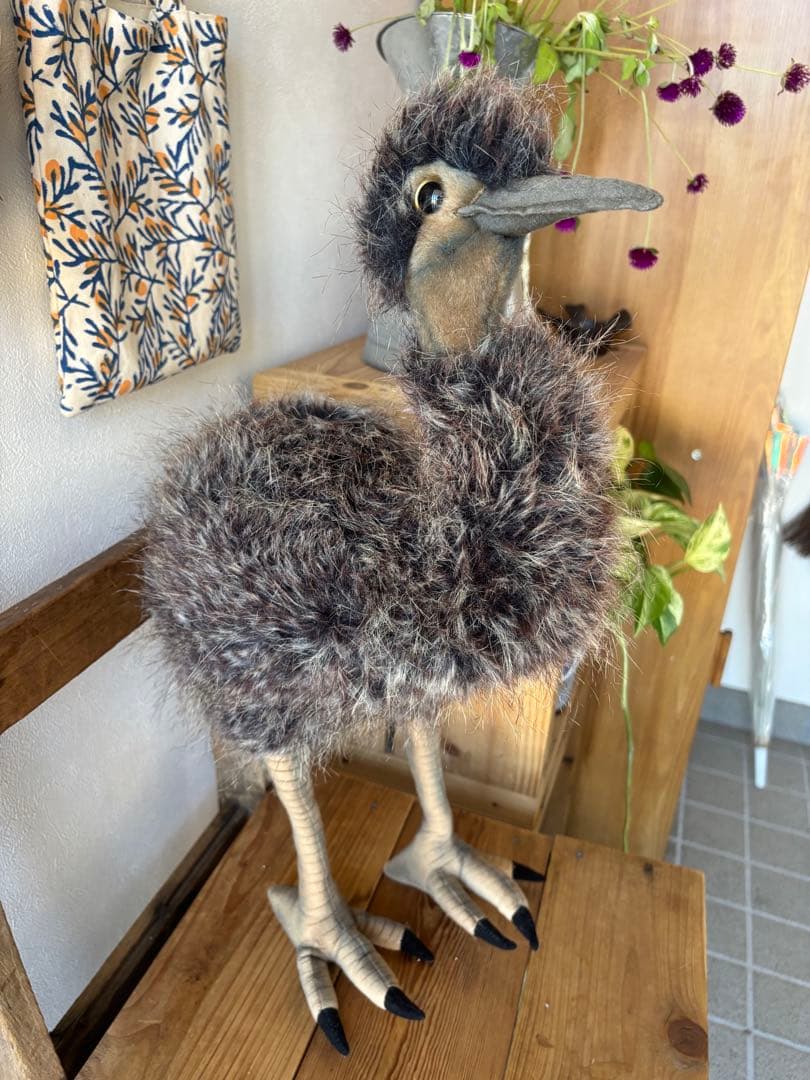 希少 HANSA エミュー ぬいぐるみリアルアニマル