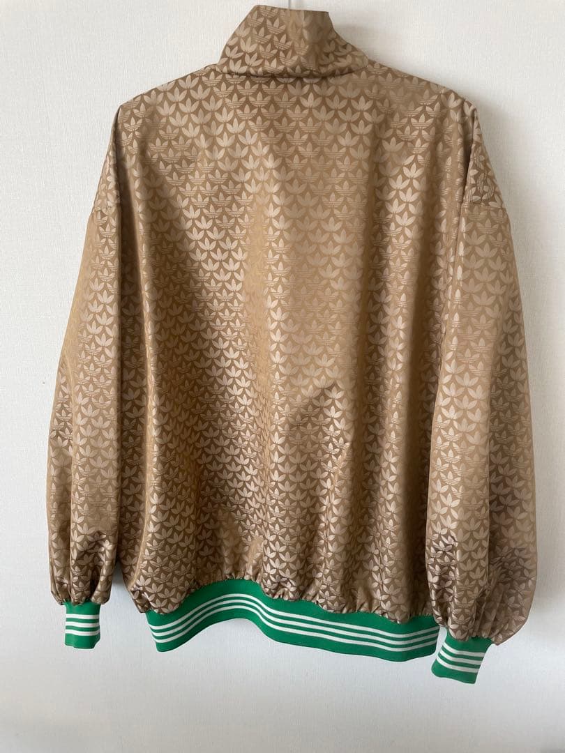 アディダス 70s ハーフジップ モノグラム ウインドブレーカー / 極美品　M